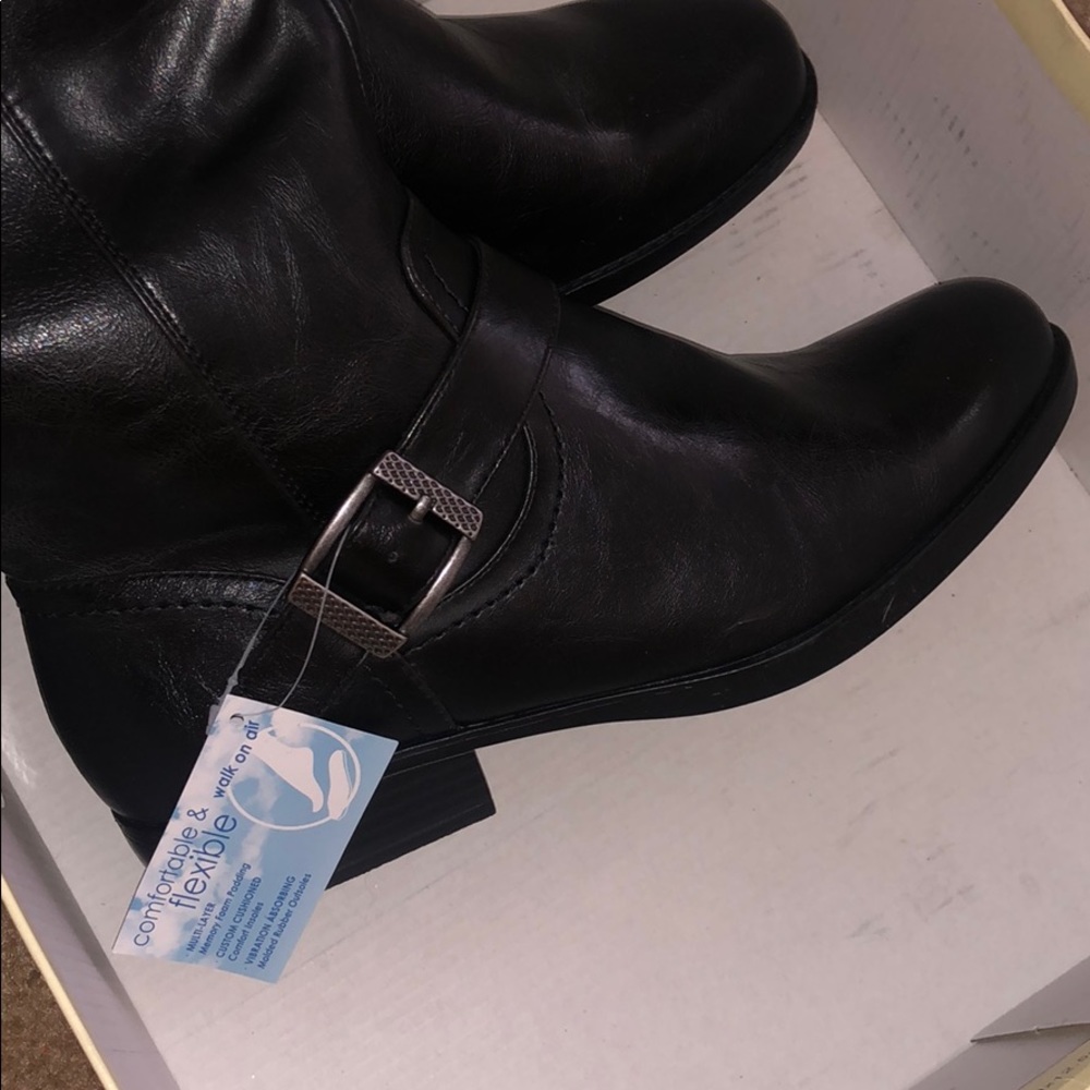 Kim Rogers Black Knee High Boots